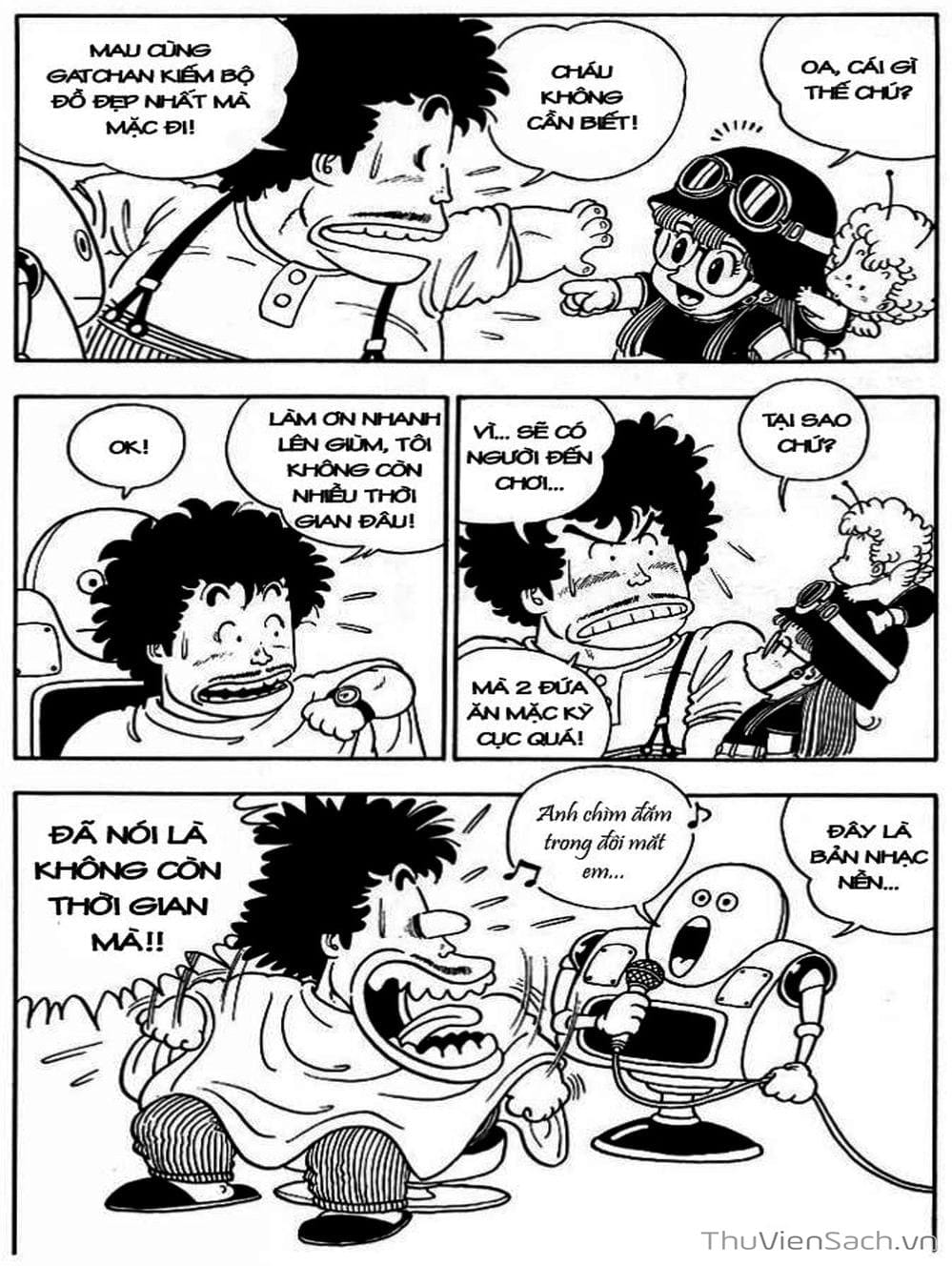 Truyện Tranh Tiến Sĩ Slump - Dr. Slump trang 4