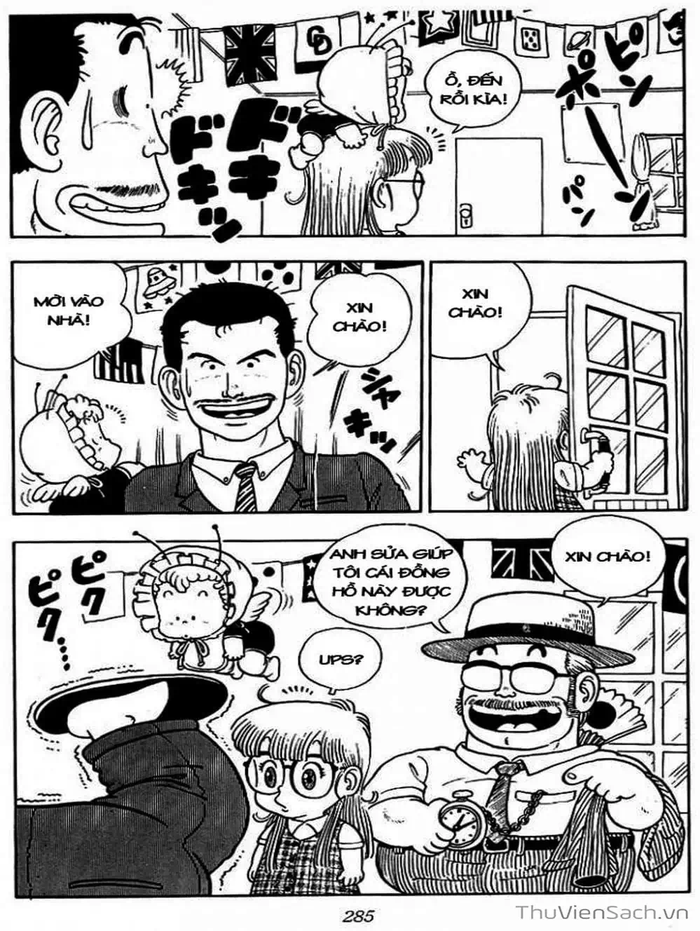 Truyện Tranh Tiến Sĩ Slump - Dr. Slump trang 4