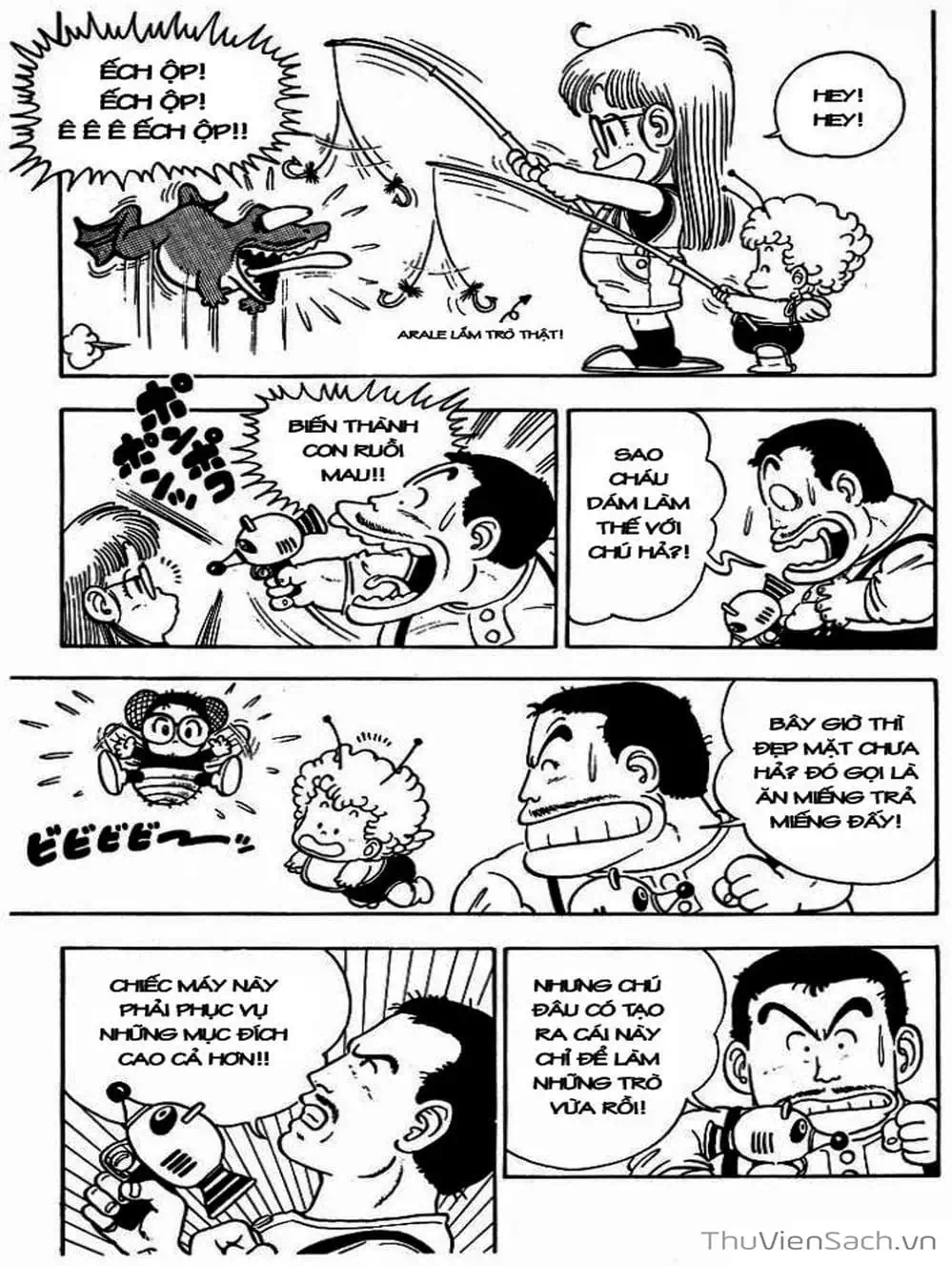 Truyện Tranh Tiến Sĩ Slump - Dr. Slump trang 4
