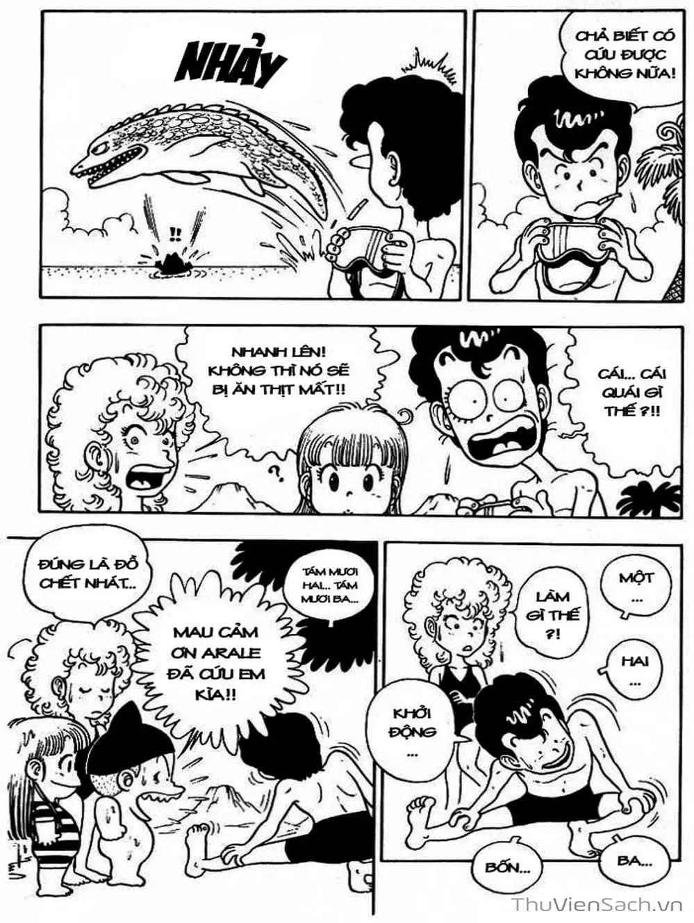 Truyện Tranh Tiến Sĩ Slump - Dr. Slump trang 4