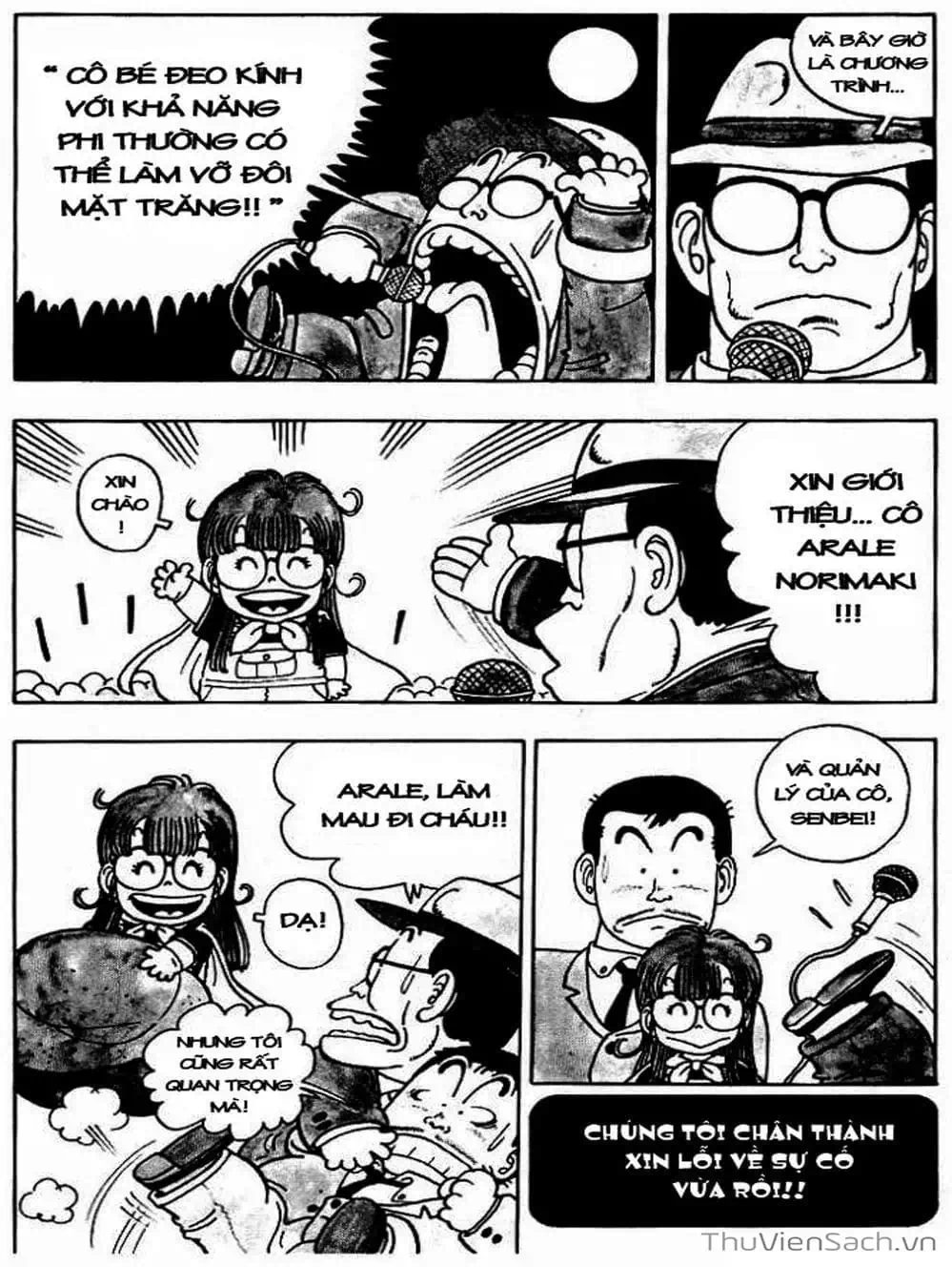 Truyện Tranh Tiến Sĩ Slump - Dr. Slump trang 4