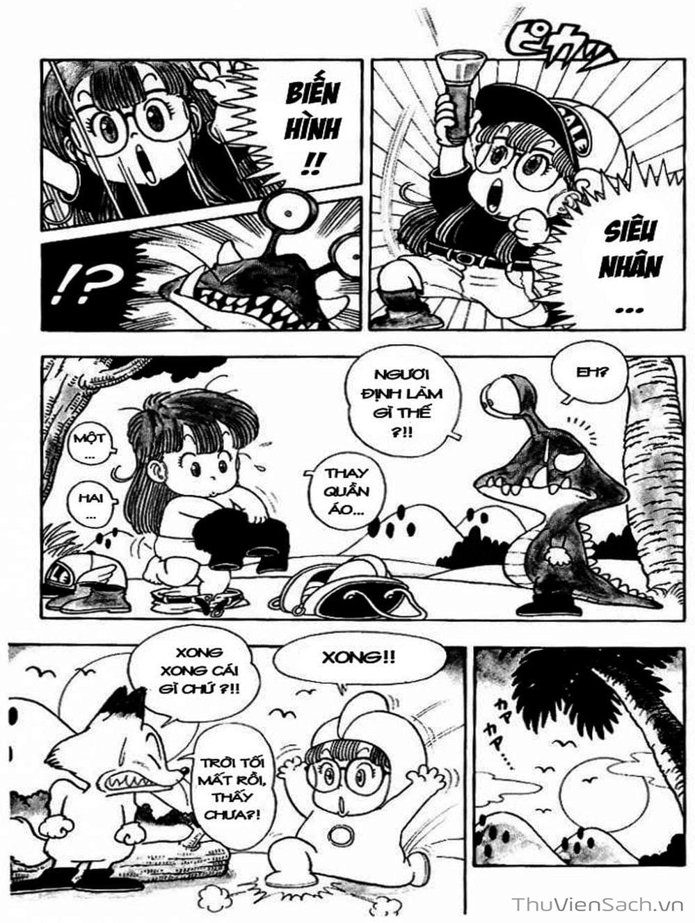 Truyện Tranh Tiến Sĩ Slump - Dr. Slump trang 4