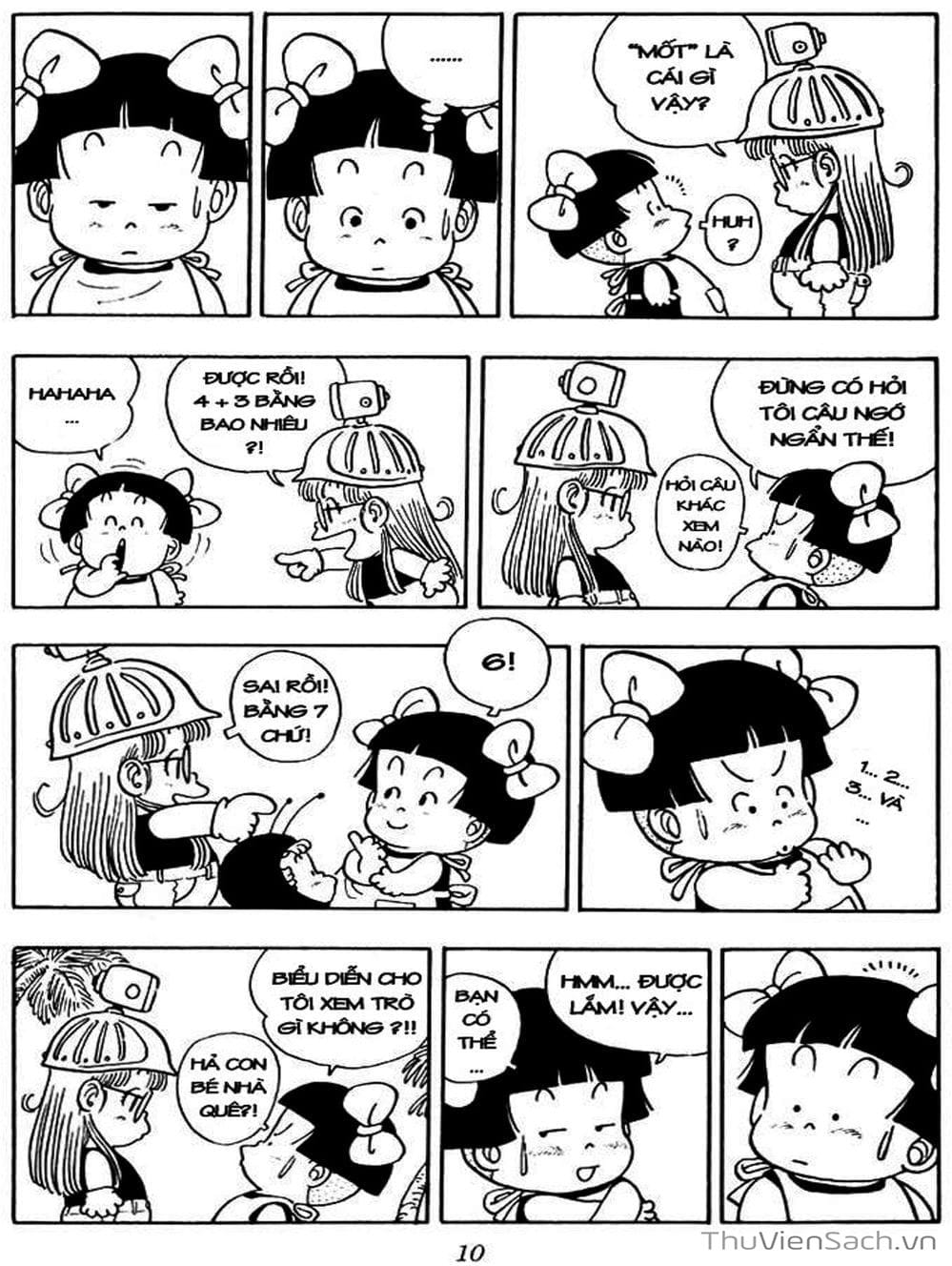 Truyện Tranh Tiến Sĩ Slump - Dr. Slump trang 4