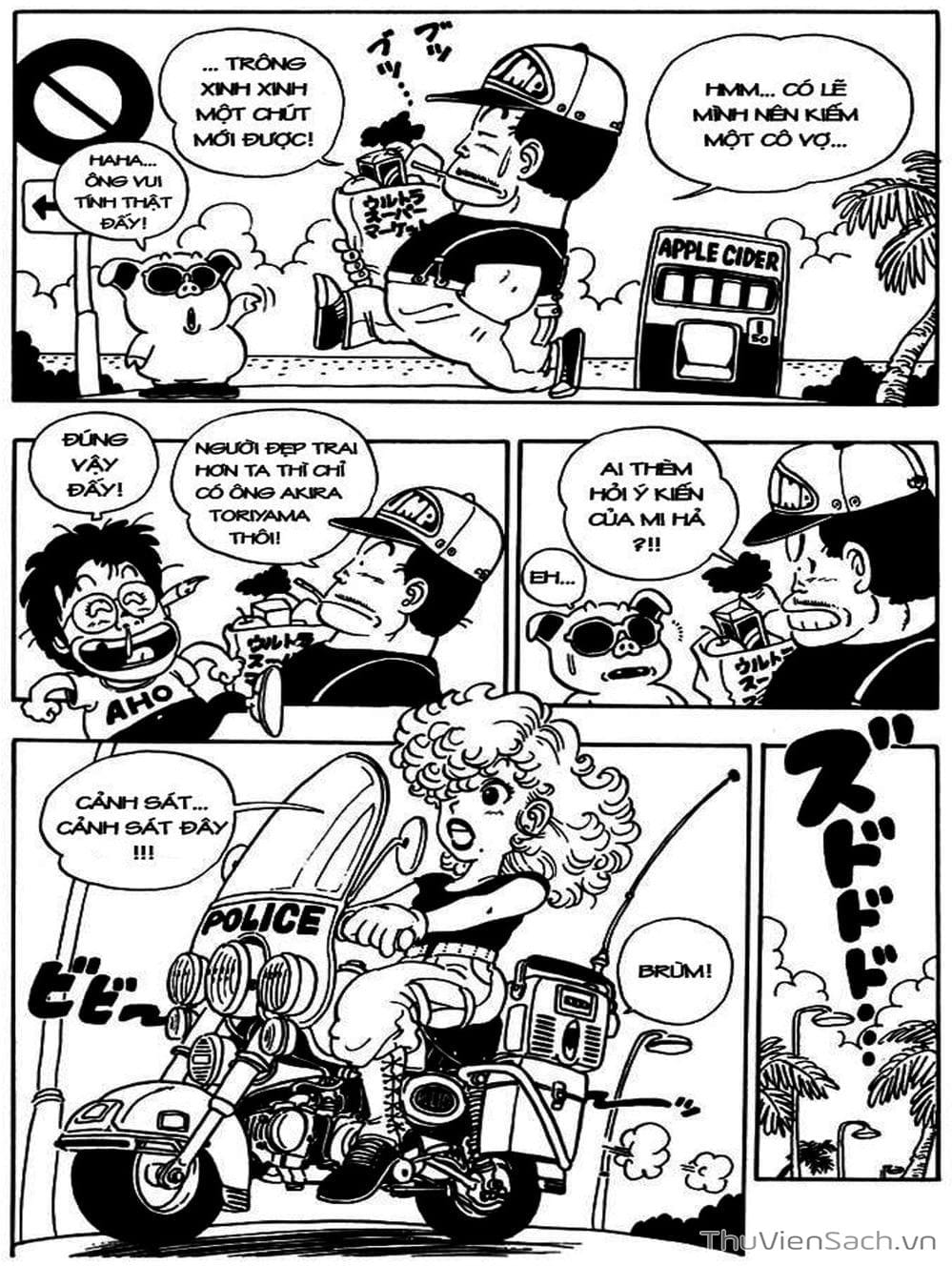 Truyện Tranh Tiến Sĩ Slump - Dr. Slump trang 4