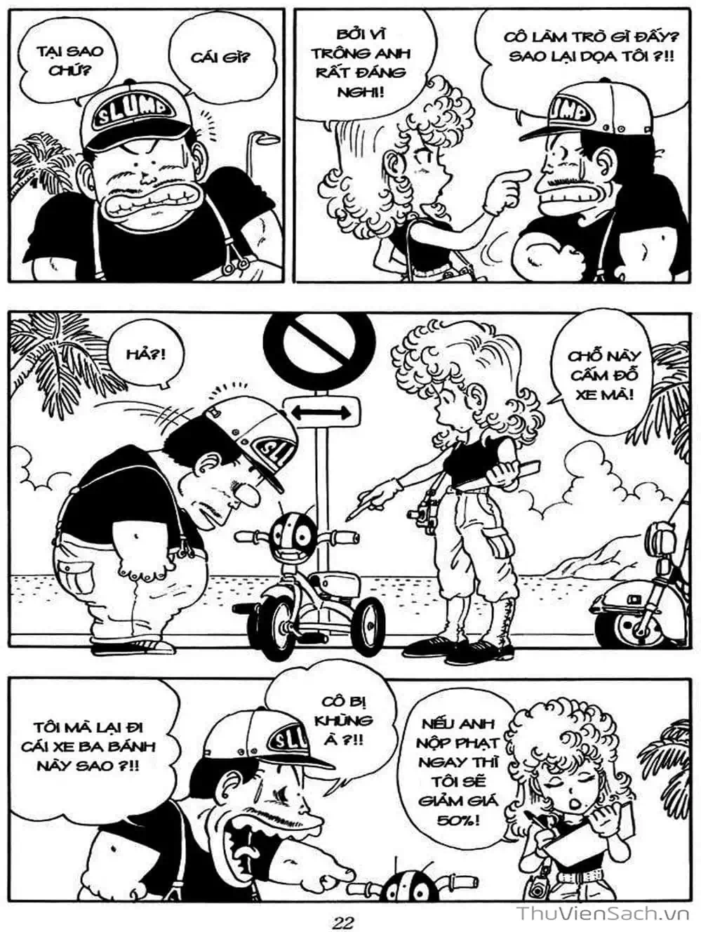 Truyện Tranh Tiến Sĩ Slump - Dr. Slump trang 4