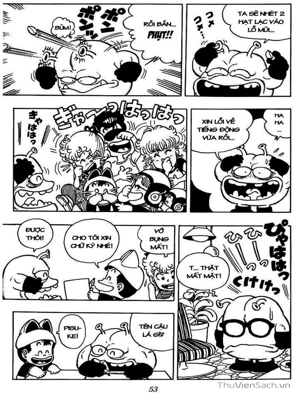 Truyện Tranh Tiến Sĩ Slump - Dr. Slump trang 4