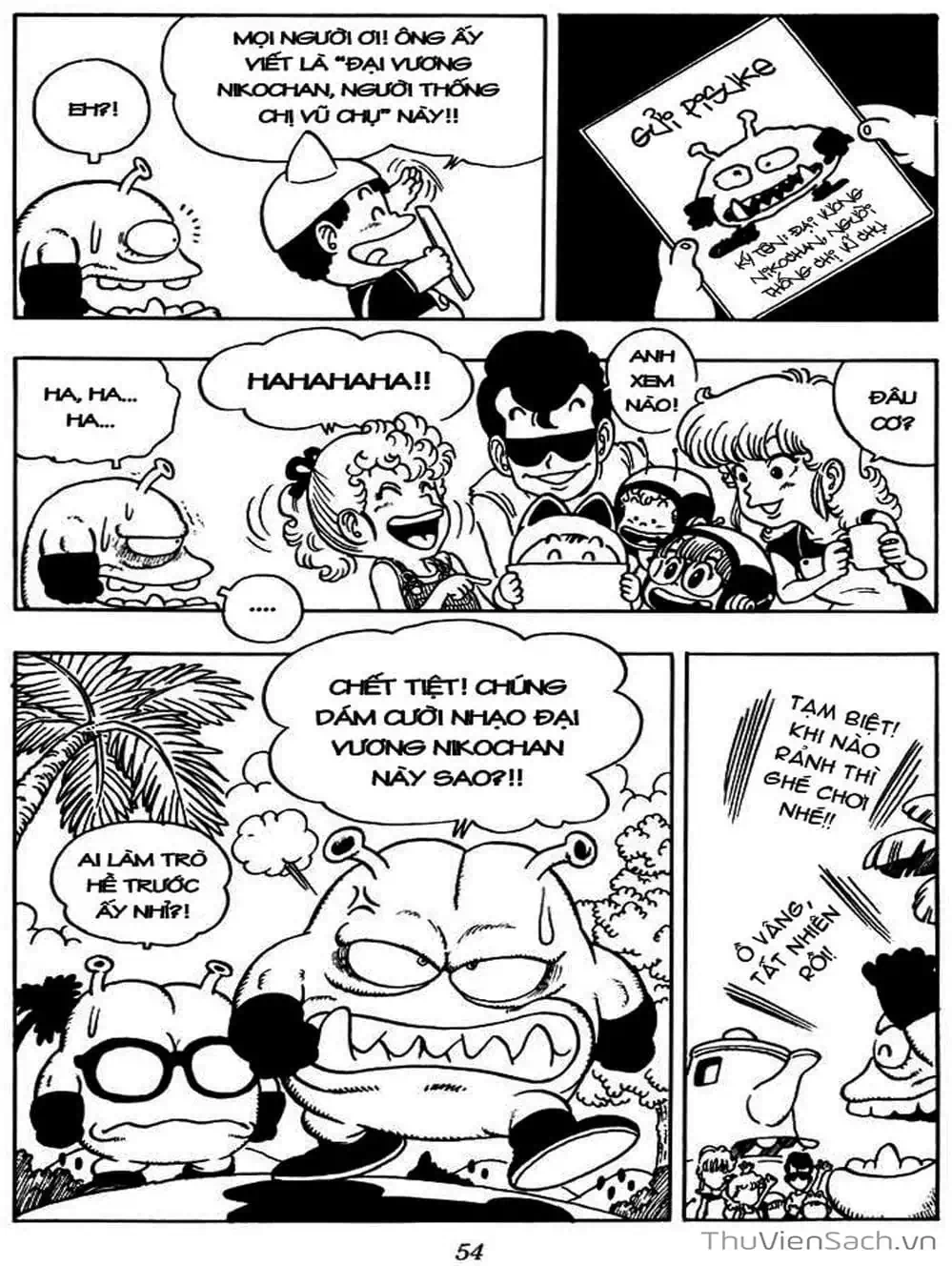 Truyện Tranh Tiến Sĩ Slump - Dr. Slump trang 4