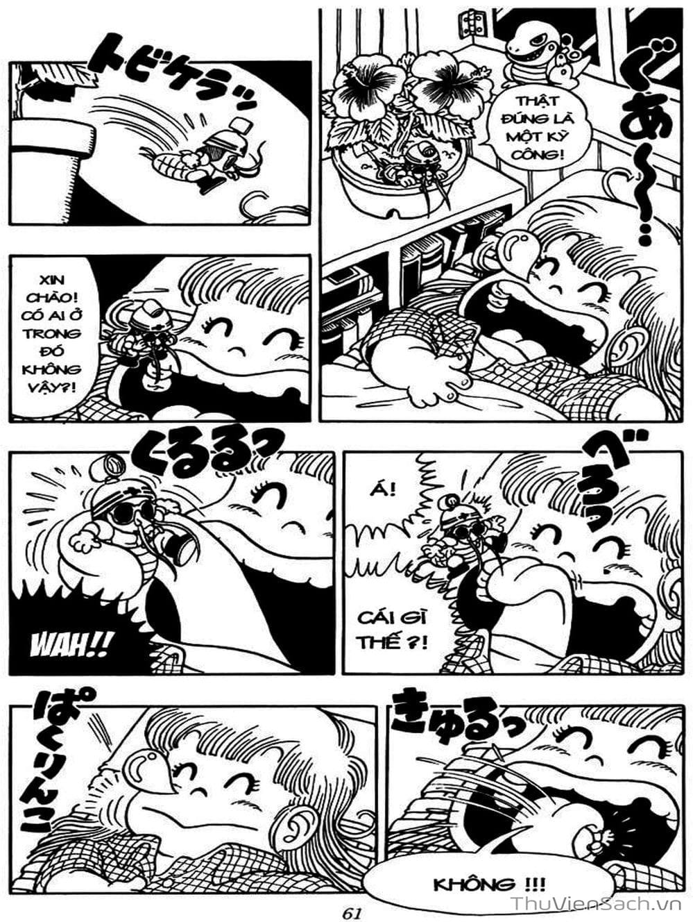 Truyện Tranh Tiến Sĩ Slump - Dr. Slump trang 4