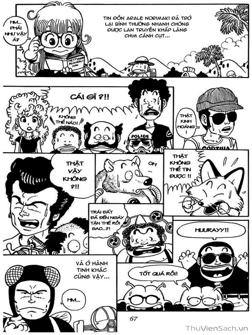 Truyện Tranh Tiến Sĩ Slump - Dr. Slump trang 4