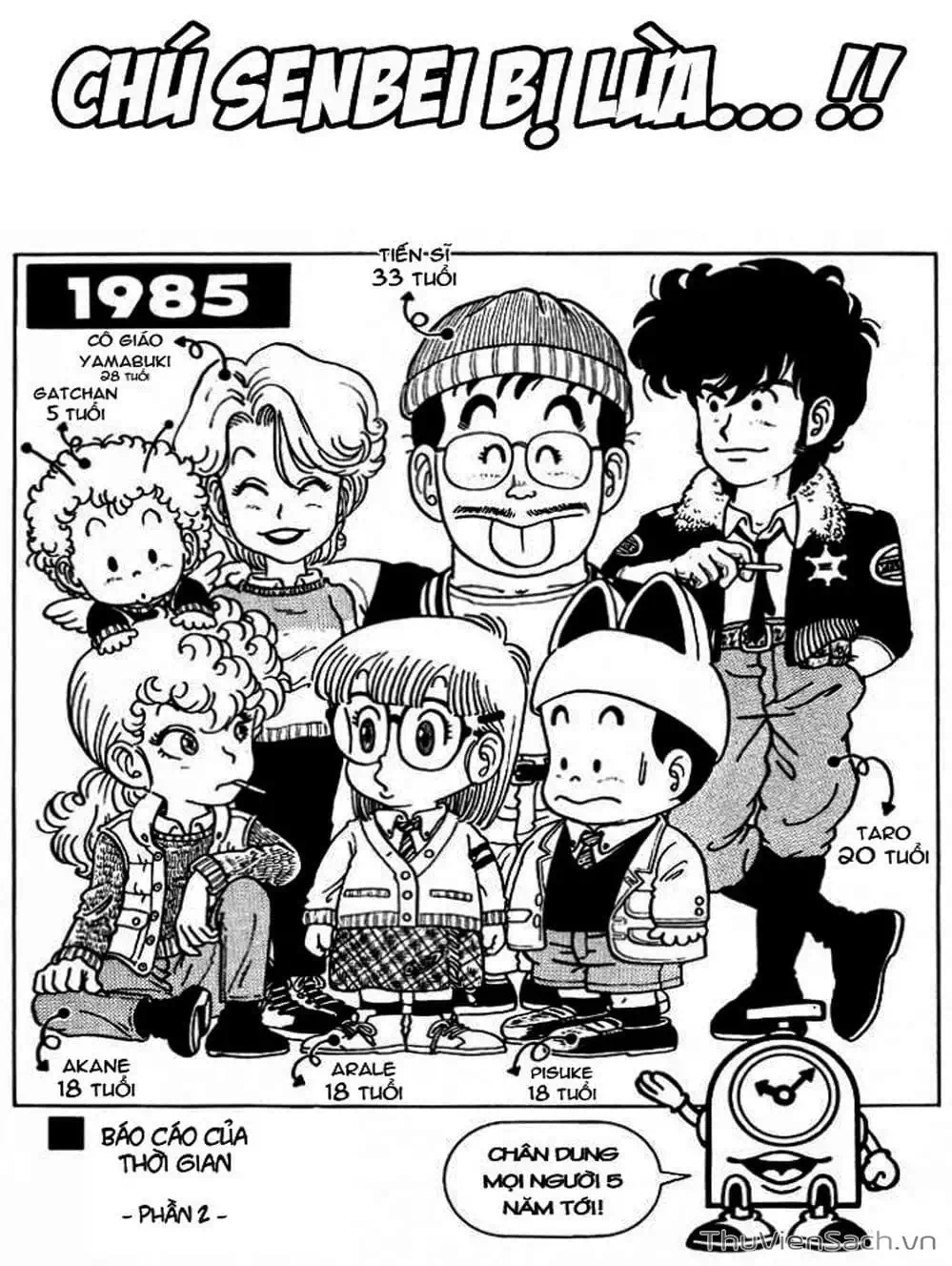 Truyện Tranh Tiến Sĩ Slump - Dr. Slump trang 4
