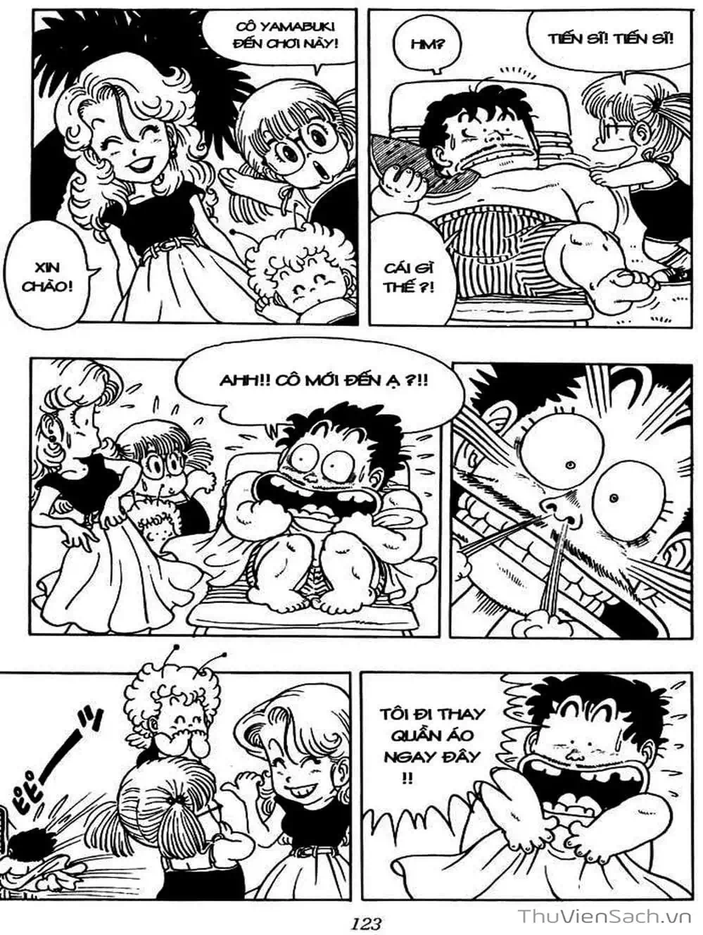 Truyện Tranh Tiến Sĩ Slump - Dr. Slump trang 4