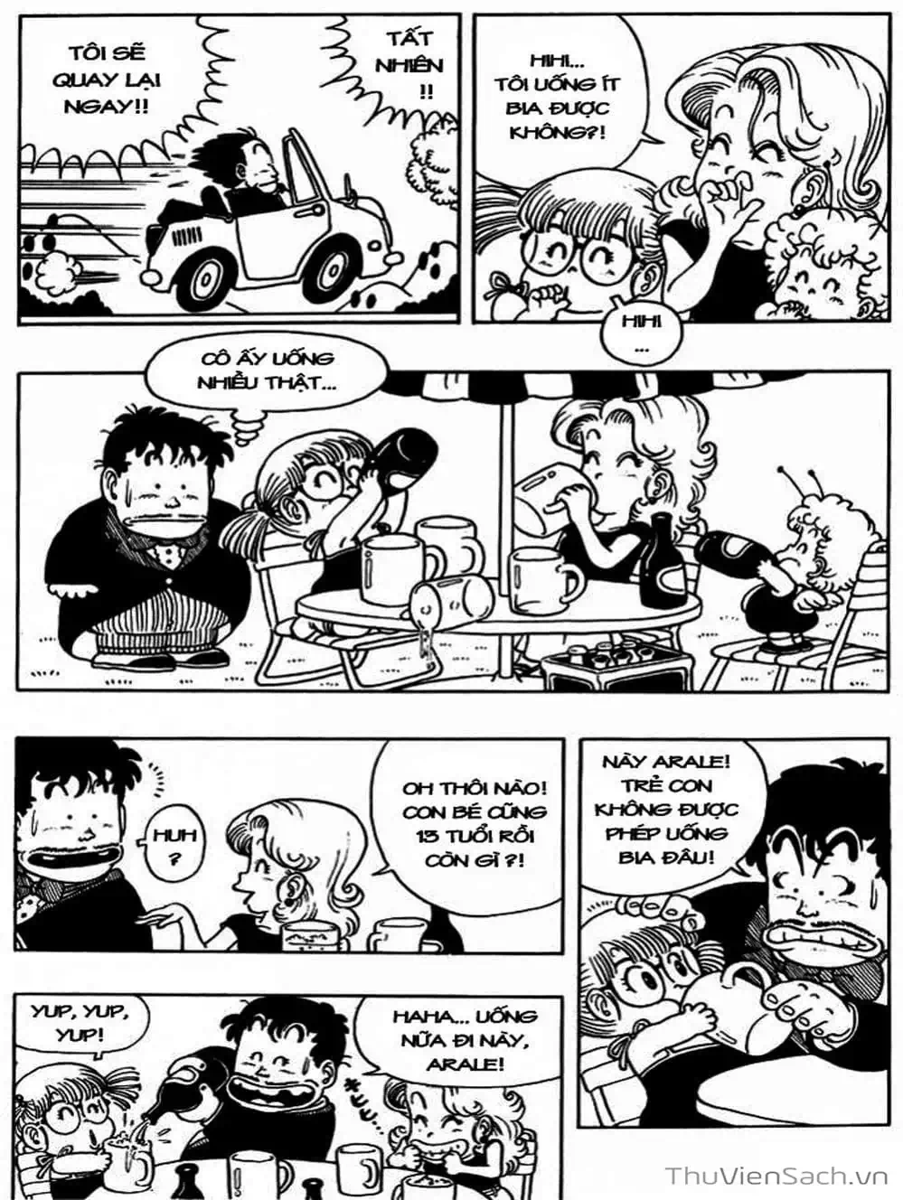 Truyện Tranh Tiến Sĩ Slump - Dr. Slump trang 4