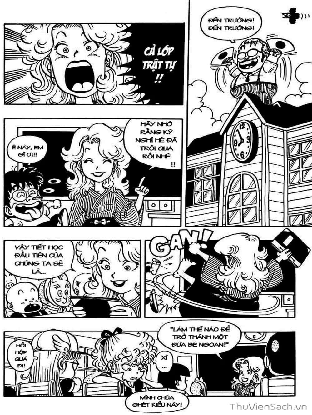 Truyện Tranh Tiến Sĩ Slump - Dr. Slump trang 4