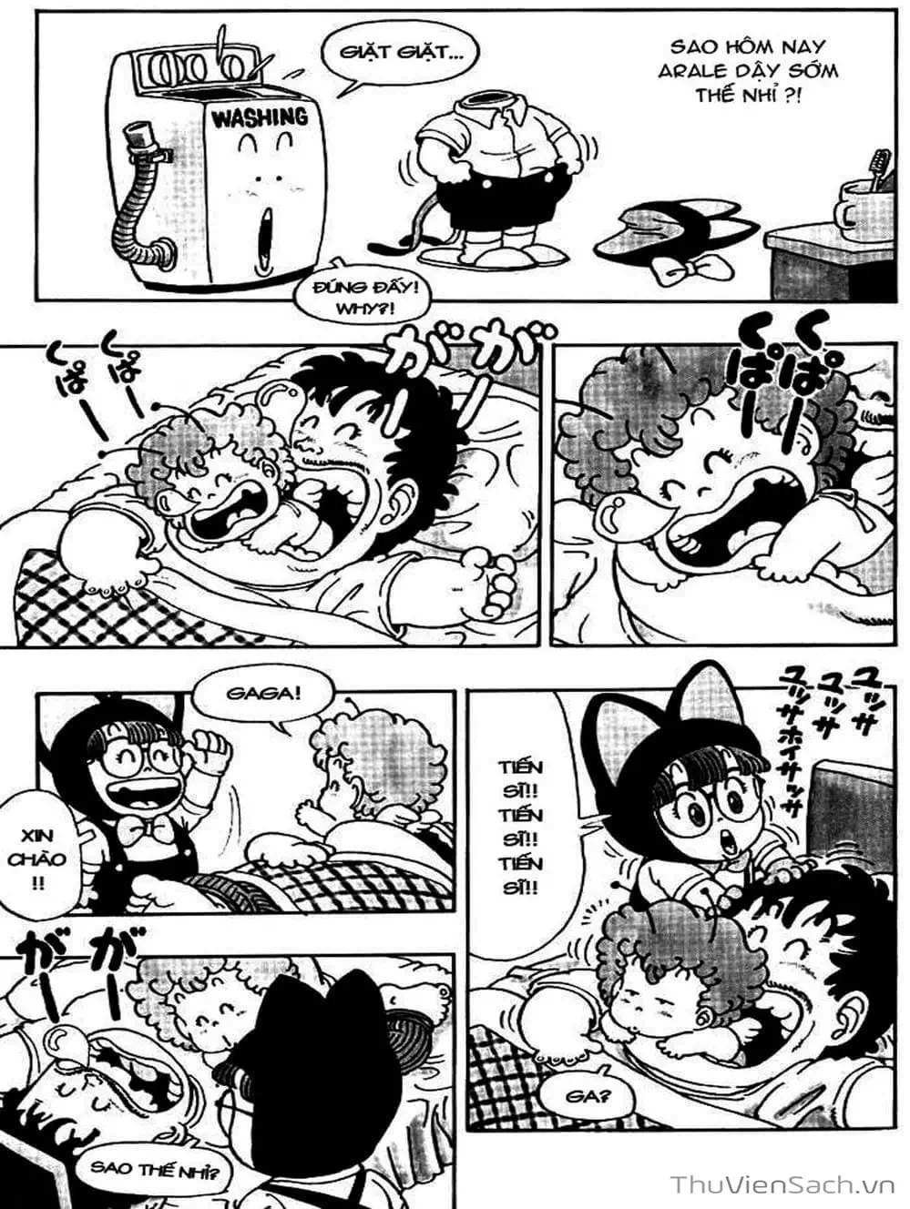 Truyện Tranh Tiến Sĩ Slump - Dr. Slump trang 4