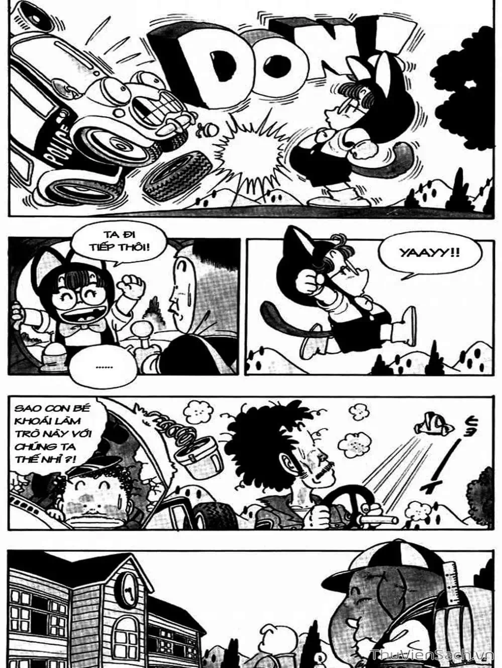 Truyện Tranh Tiến Sĩ Slump - Dr. Slump trang 4