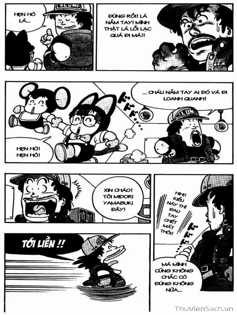 Truyện Tranh Tiến Sĩ Slump - Dr. Slump trang 4