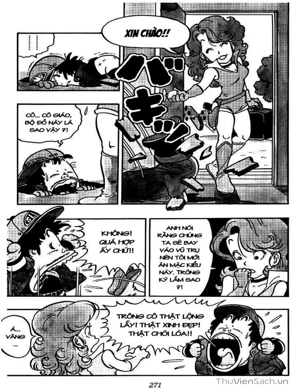 Truyện Tranh Tiến Sĩ Slump - Dr. Slump trang 4