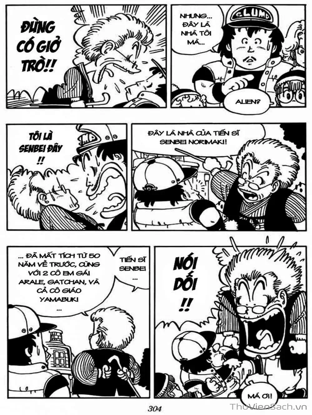 Truyện Tranh Tiến Sĩ Slump - Dr. Slump trang 4