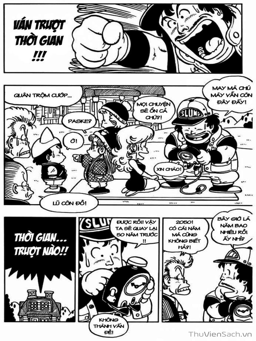 Truyện Tranh Tiến Sĩ Slump - Dr. Slump trang 4