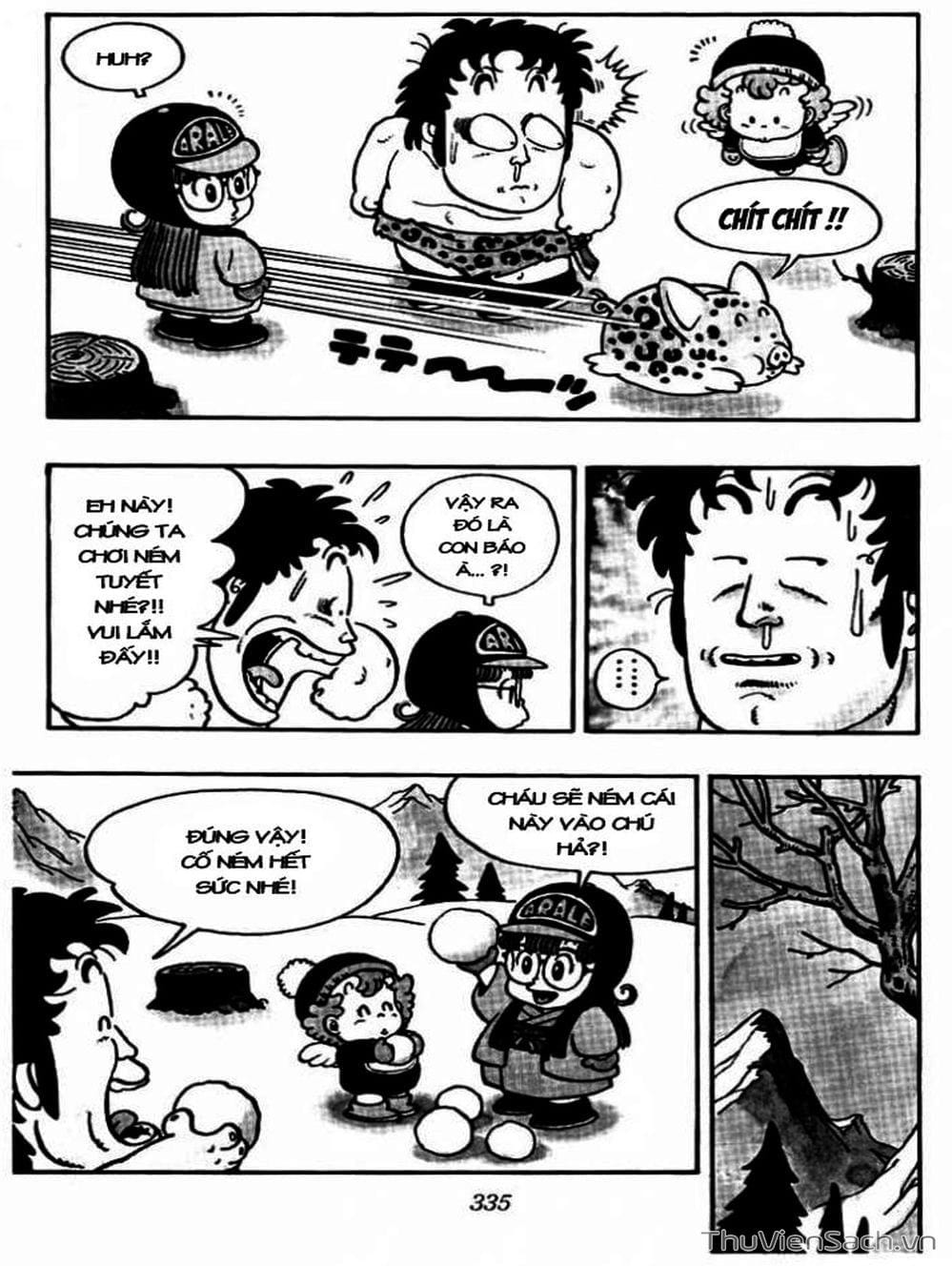 Truyện Tranh Tiến Sĩ Slump - Dr. Slump trang 4