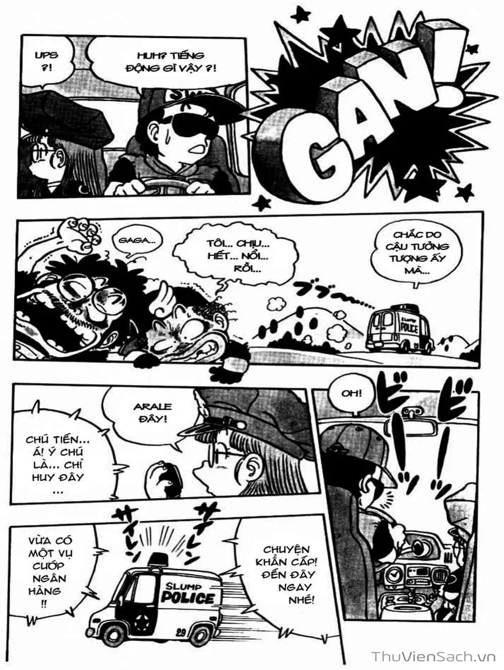 Truyện Tranh Tiến Sĩ Slump - Dr. Slump trang 4