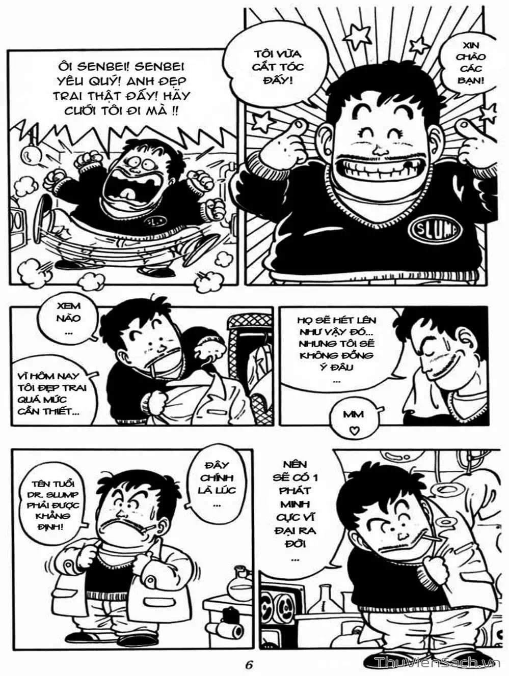 Truyện Tranh Tiến Sĩ Slump - Dr. Slump trang 4