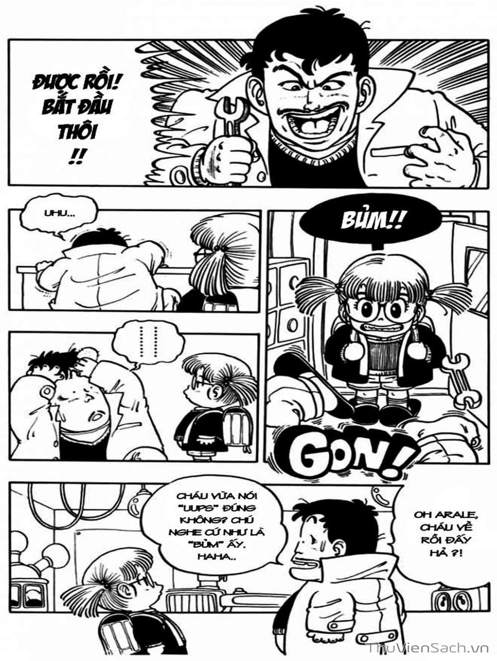 Truyện Tranh Tiến Sĩ Slump - Dr. Slump trang 4