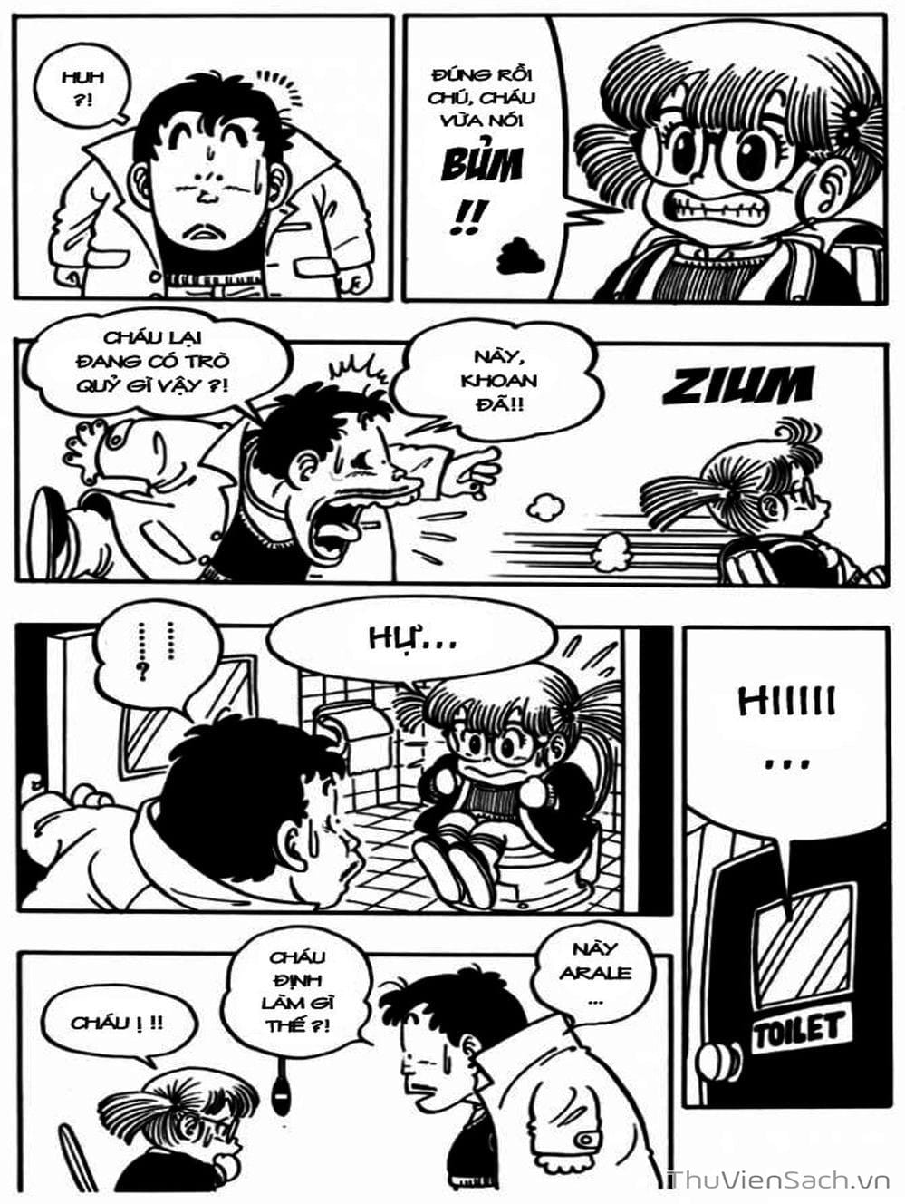 Truyện Tranh Tiến Sĩ Slump - Dr. Slump trang 4