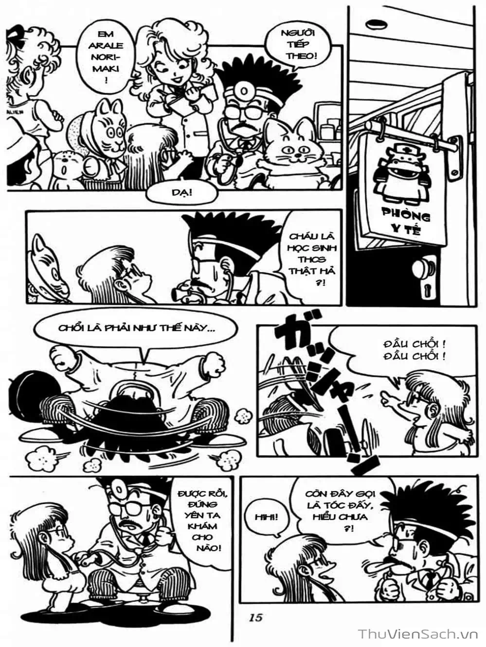 Truyện Tranh Tiến Sĩ Slump - Dr. Slump trang 4