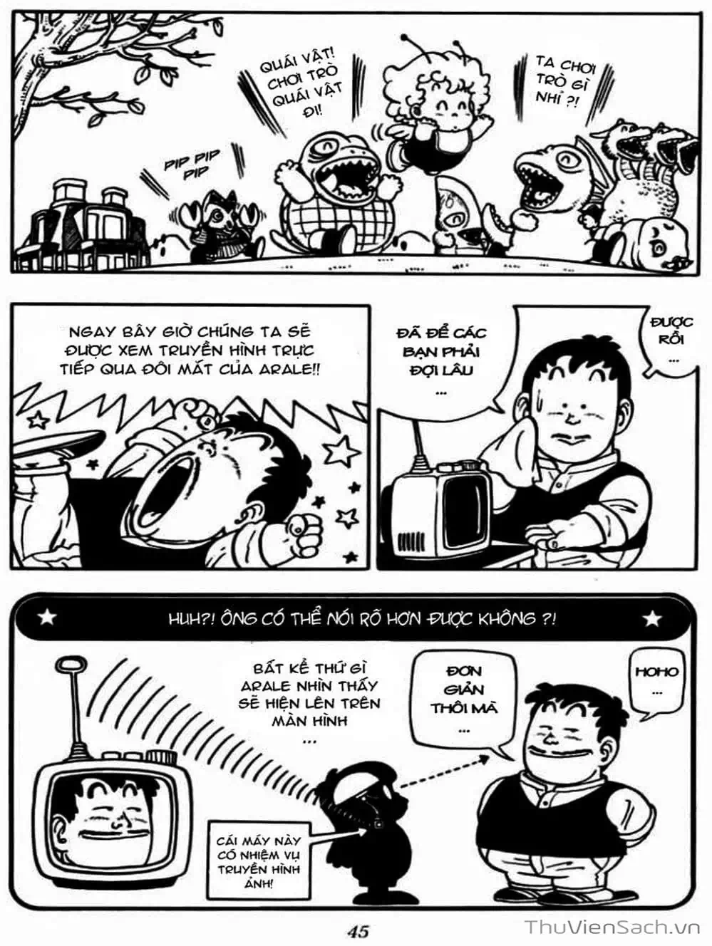 Truyện Tranh Tiến Sĩ Slump - Dr. Slump trang 4