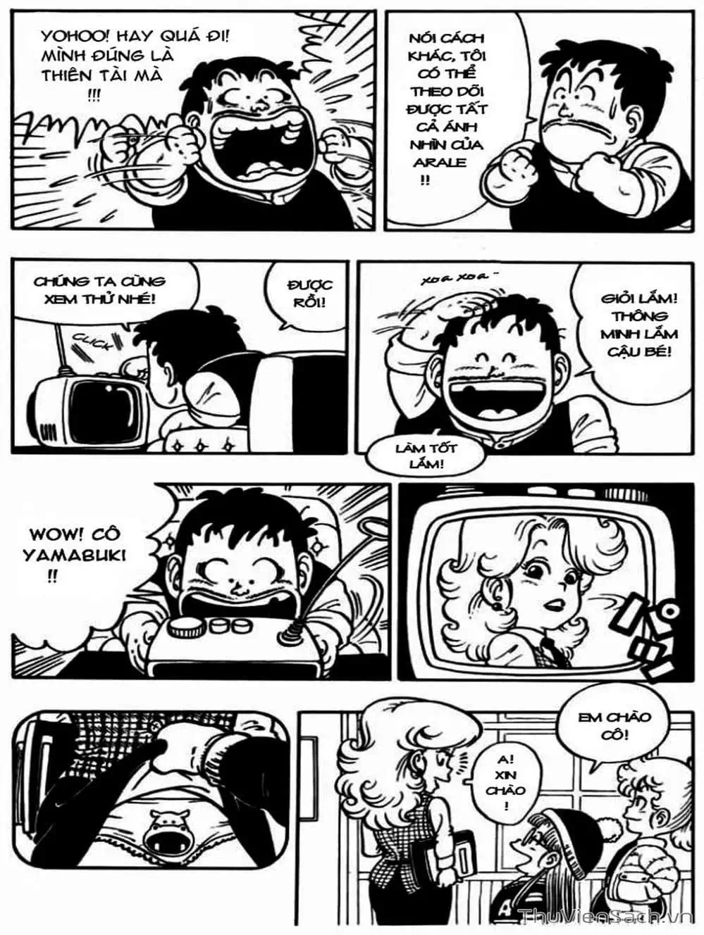 Truyện Tranh Tiến Sĩ Slump - Dr. Slump trang 4