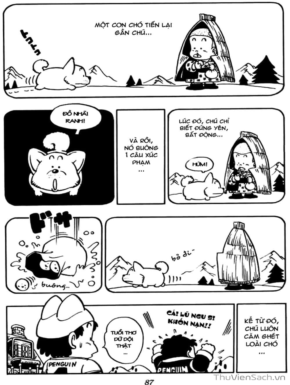 Truyện Tranh Tiến Sĩ Slump - Dr. Slump trang 4