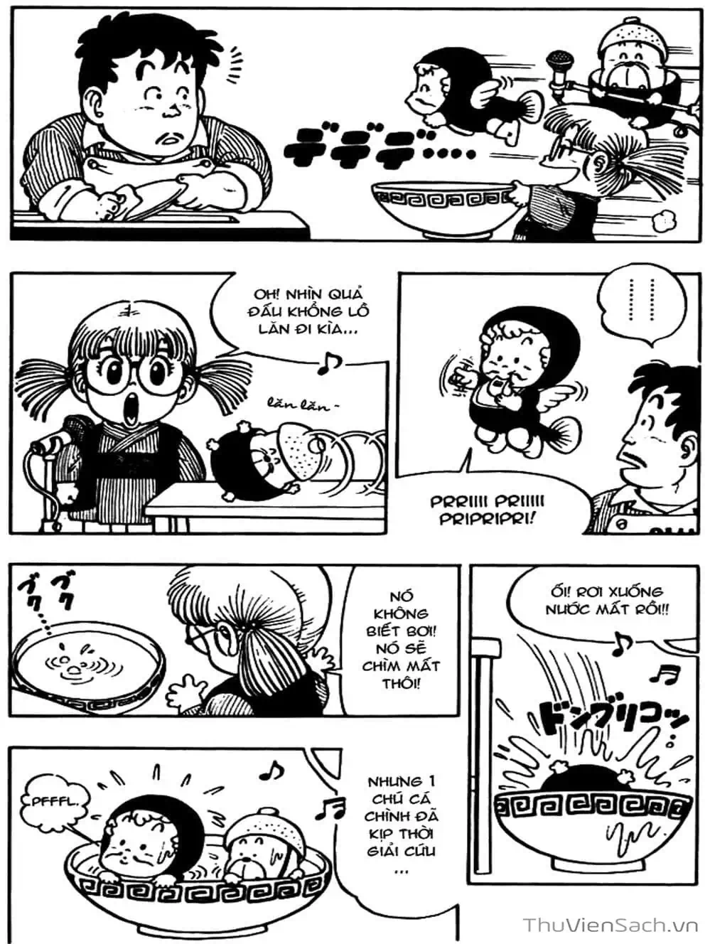 Truyện Tranh Tiến Sĩ Slump - Dr. Slump trang 4