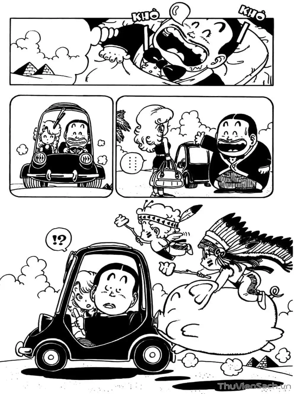 Truyện Tranh Tiến Sĩ Slump - Dr. Slump trang 4