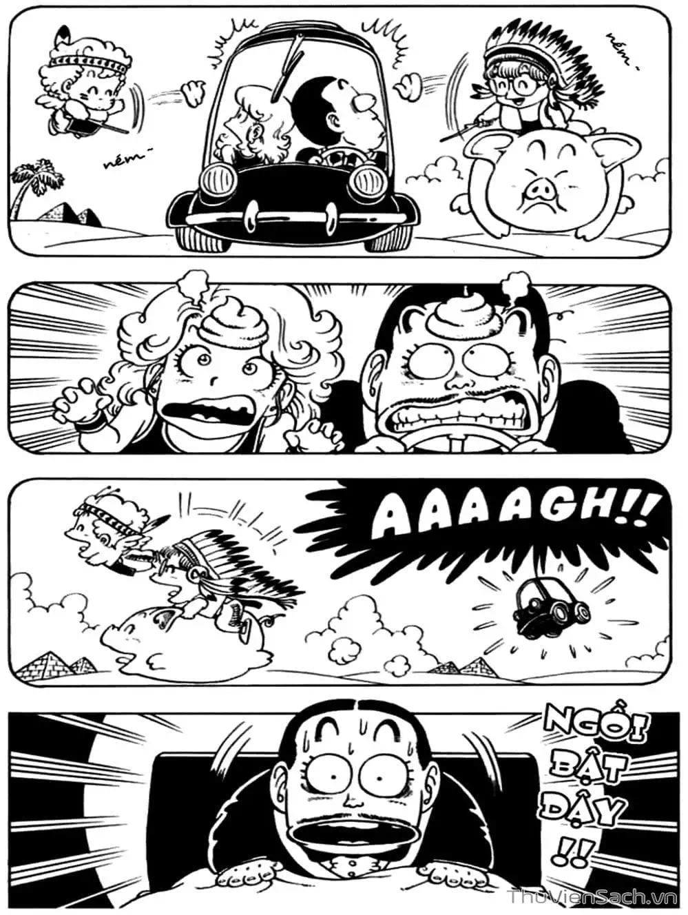 Truyện Tranh Tiến Sĩ Slump - Dr. Slump trang 4