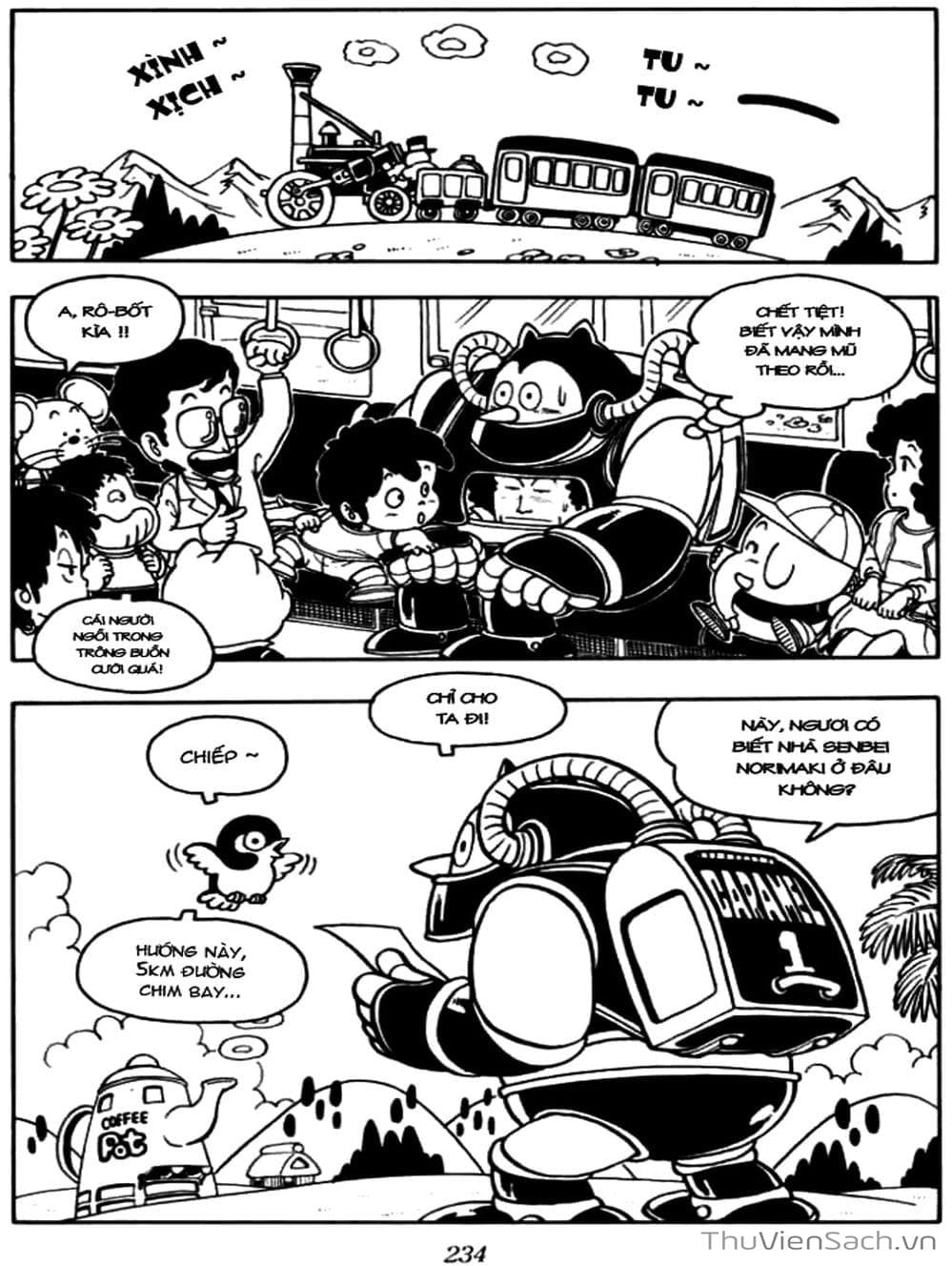 Truyện Tranh Tiến Sĩ Slump - Dr. Slump trang 4