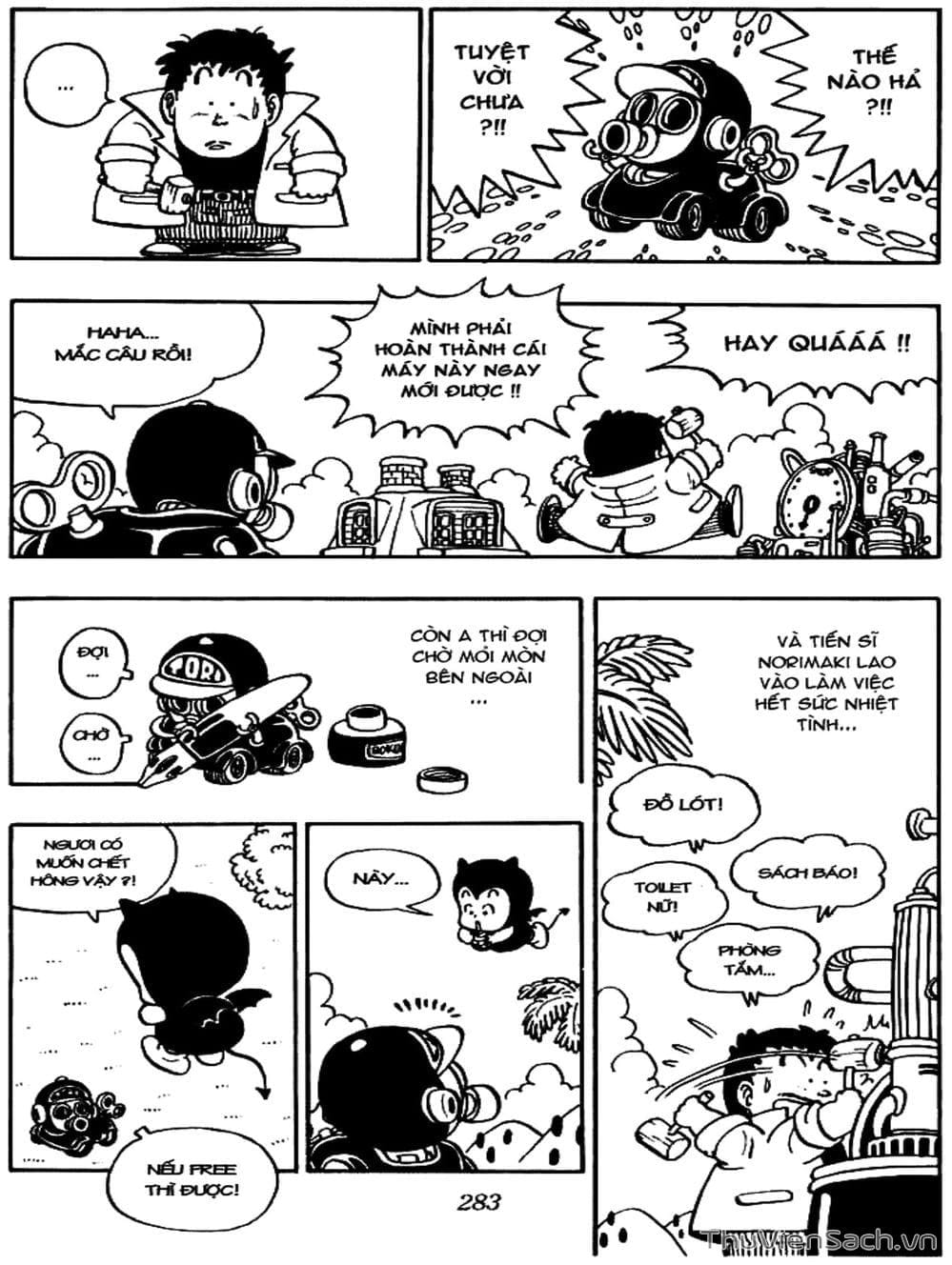 Truyện Tranh Tiến Sĩ Slump - Dr. Slump trang 4