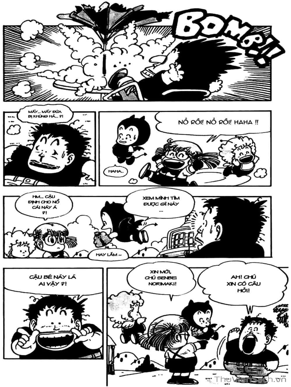 Truyện Tranh Tiến Sĩ Slump - Dr. Slump trang 4