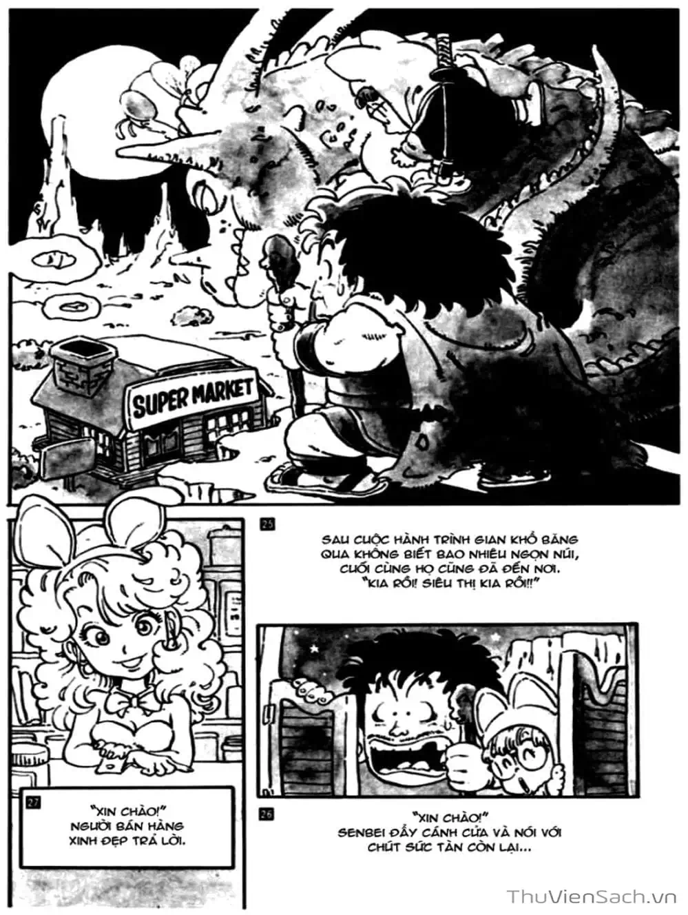 Truyện Tranh Tiến Sĩ Slump - Dr. Slump trang 4