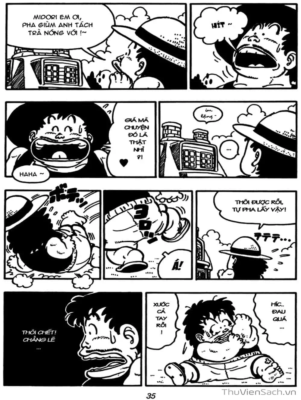 Truyện Tranh Tiến Sĩ Slump - Dr. Slump trang 4