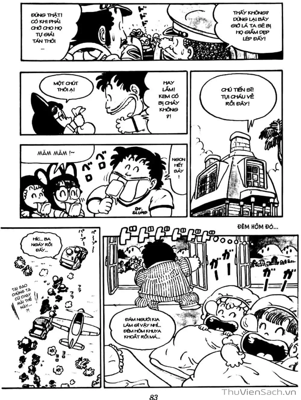 Truyện Tranh Tiến Sĩ Slump - Dr. Slump trang 4