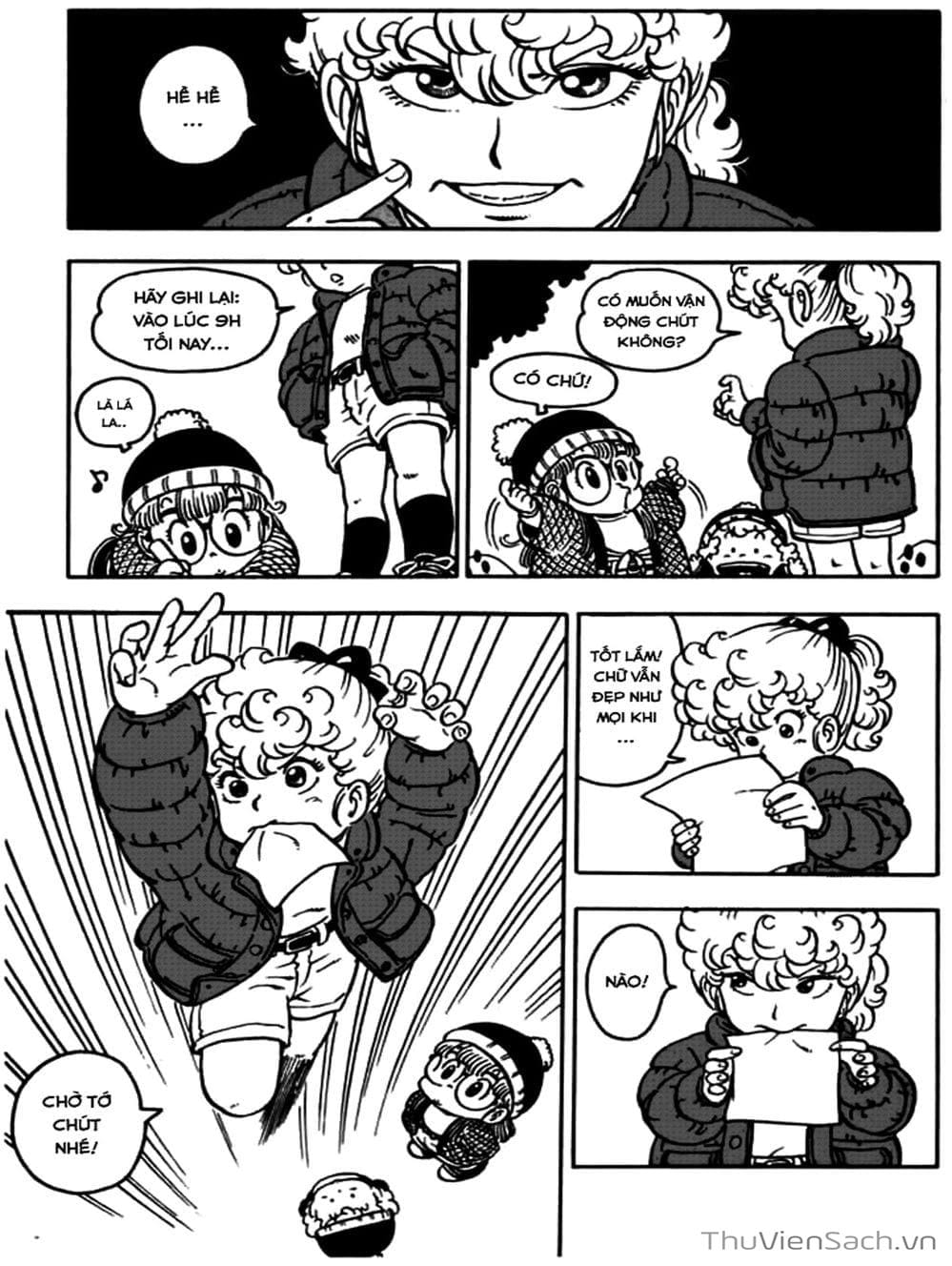 Truyện Tranh Tiến Sĩ Slump - Dr. Slump trang 4