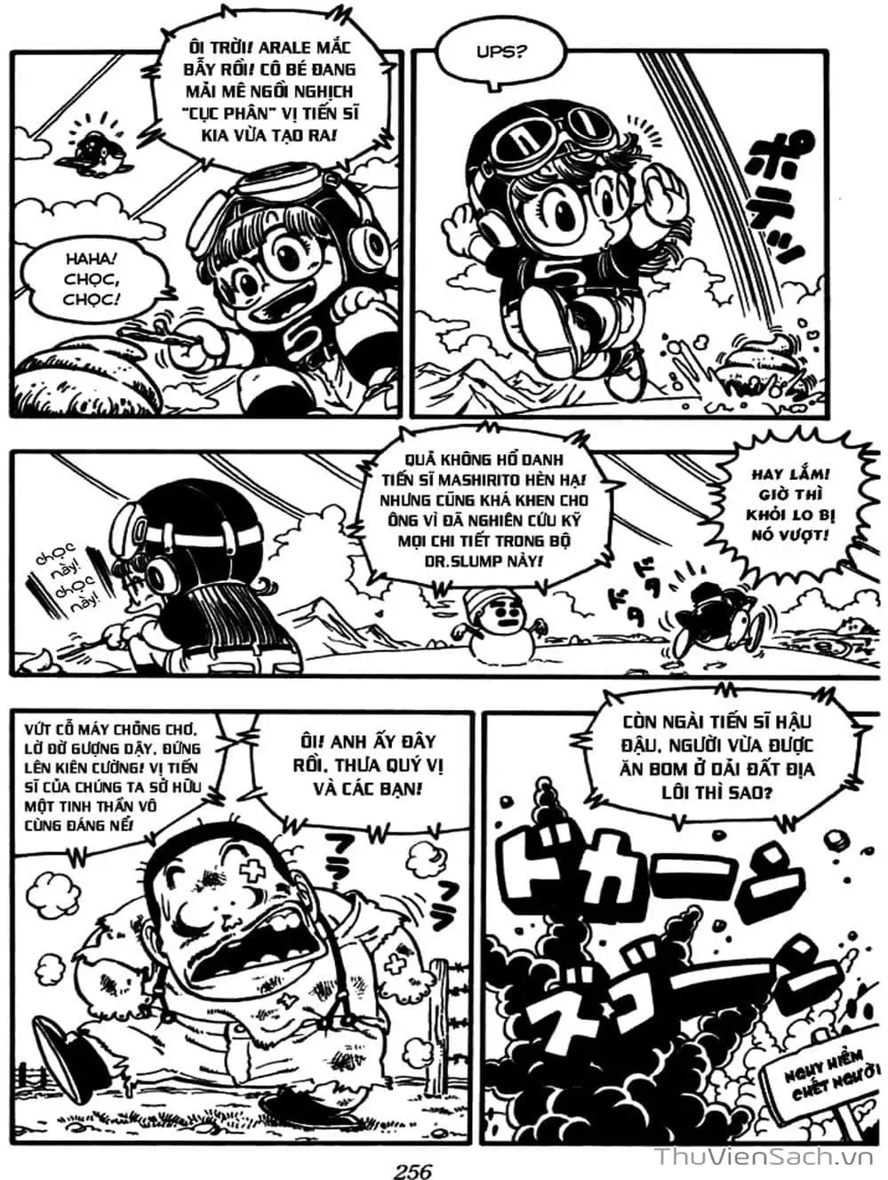 Truyện Tranh Tiến Sĩ Slump - Dr. Slump trang 4