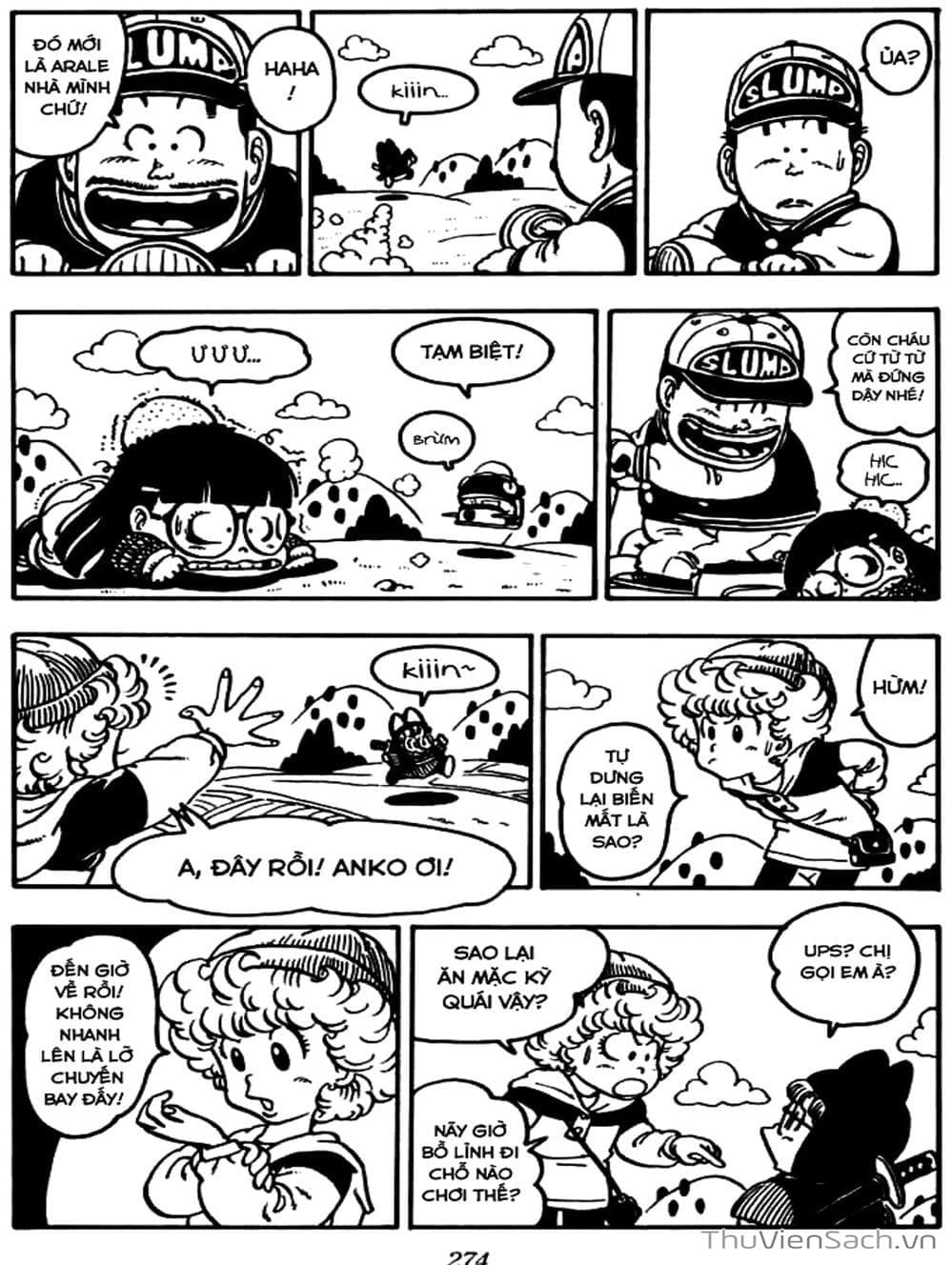 Truyện Tranh Tiến Sĩ Slump - Dr. Slump trang 4