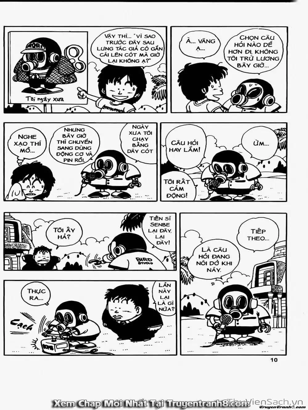 Truyện Tranh Tiến Sĩ Slump - Dr. Slump trang 4