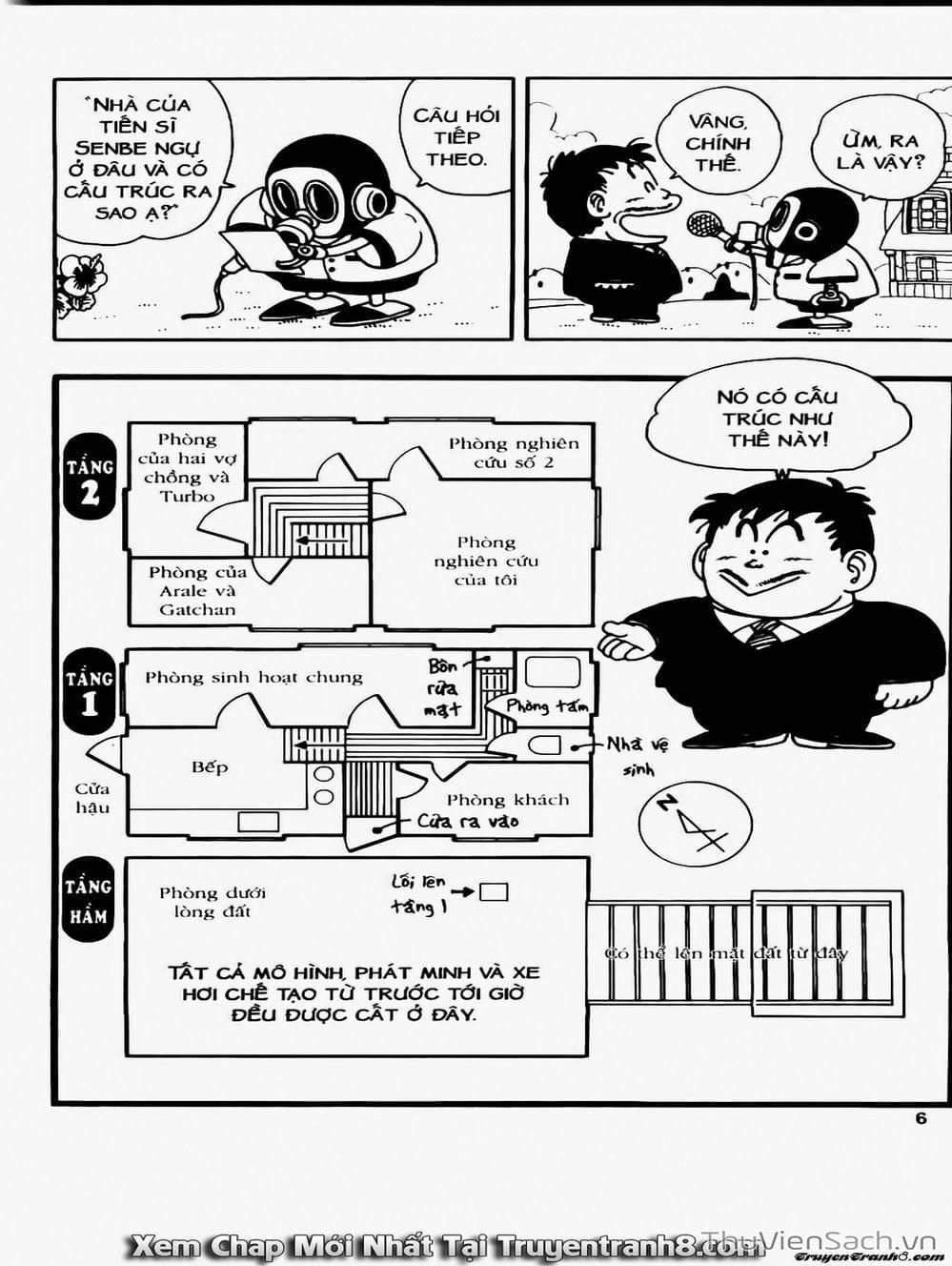 Truyện Tranh Tiến Sĩ Slump - Dr. Slump trang 4