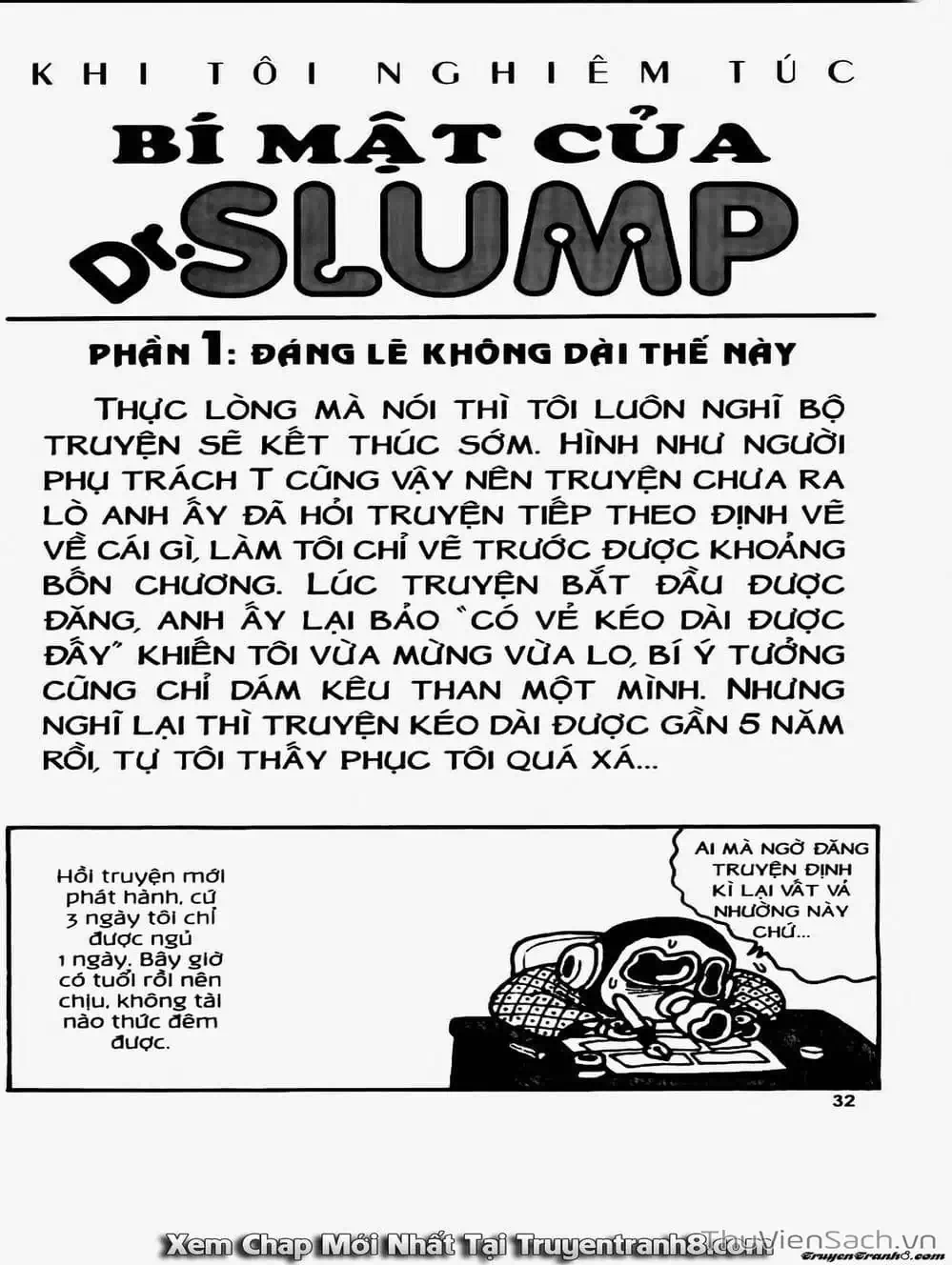 Truyện Tranh Tiến Sĩ Slump - Dr. Slump trang 4