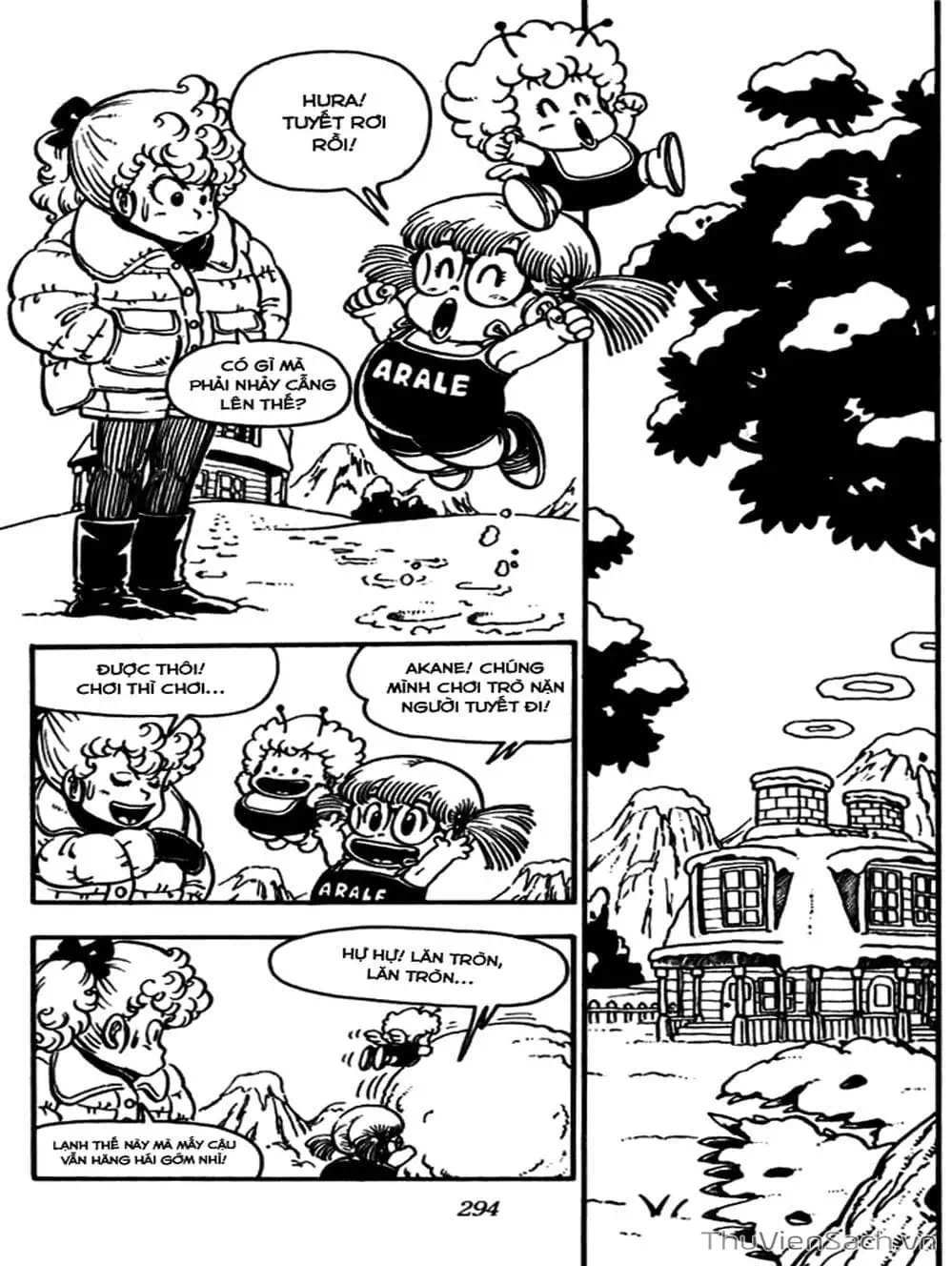 Truyện Tranh Tiến Sĩ Slump - Dr. Slump trang 4