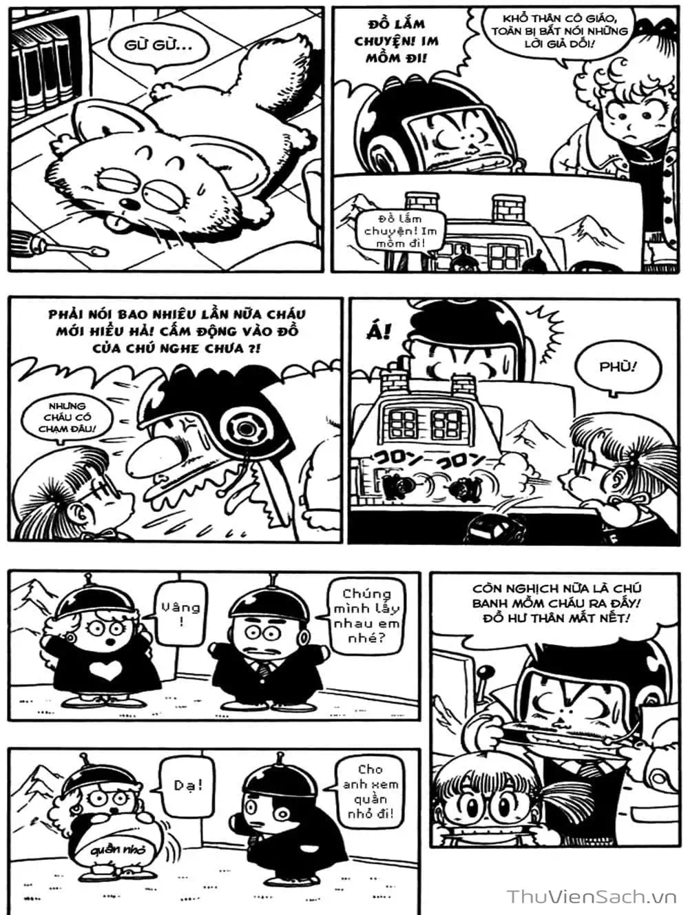 Truyện Tranh Tiến Sĩ Slump - Dr. Slump trang 4