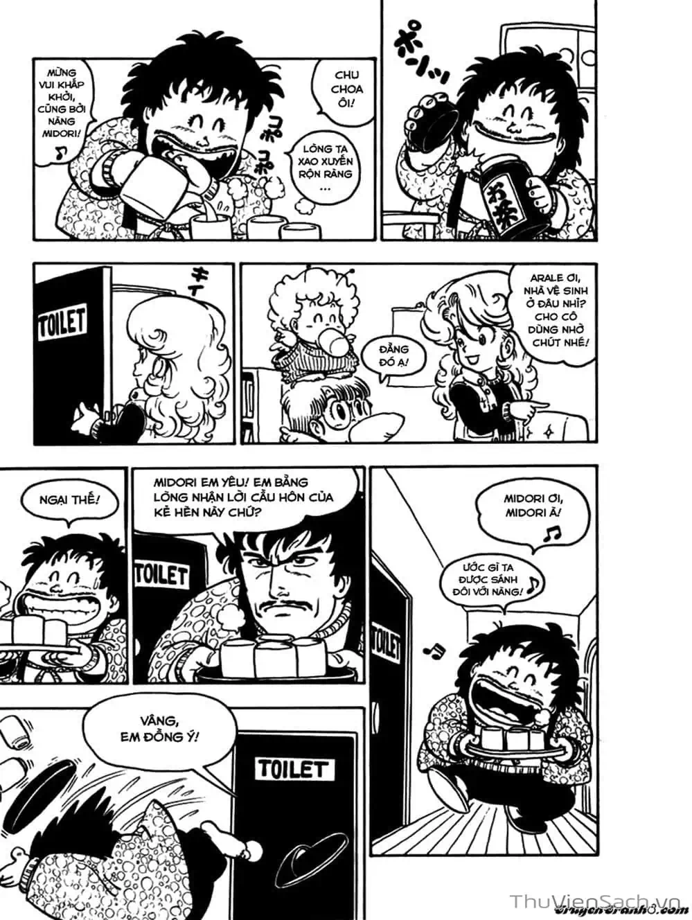 Truyện Tranh Tiến Sĩ Slump - Dr. Slump trang 4